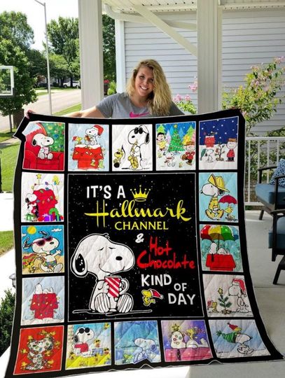 Discover Personalized Name Sn00py Cartoon Quilt Blanket, Sn00py Fleece Blanket, Sn00py Sherpa Blanket, Bedding Blanket, Personalized Cartoon Blanket