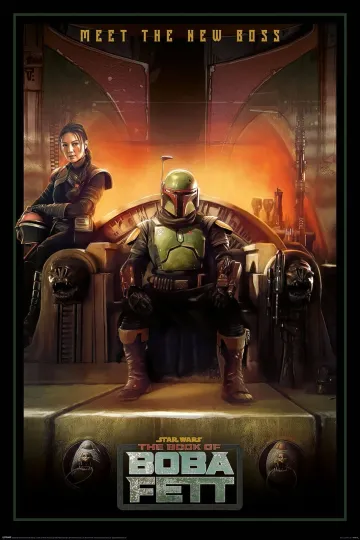 Discover Boba Feet Poster 61x91.5 cm | 24x36 inch The Book of Boba Fett Star Wars