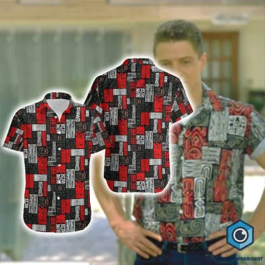 Biff Tannen Hawaiian Shirt, Back to the Future Summer Shirt
