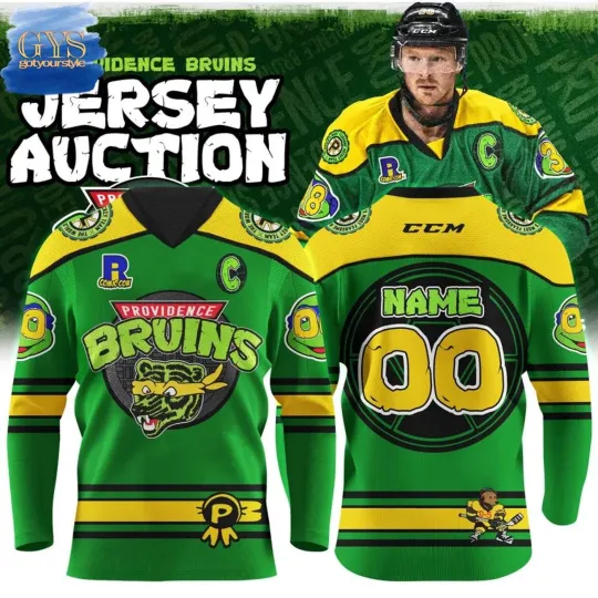 Discover Personalized Providence Bruins TMNT 2025 Hockey Shirt Men's Fan Gear Xmas Gift
