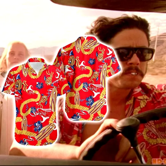 Discover Dr Gonzo Fear and Loathing in Las Vegas Hawaiian Shirt Tropical Hawaiian Shirt