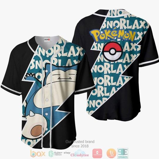 Discover Sn Lax Baseball Jersey, Cool PKM Shirt for Men Women, Japanese Anime Top