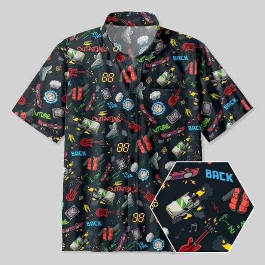 Back to the Future Hawaiian Shirt