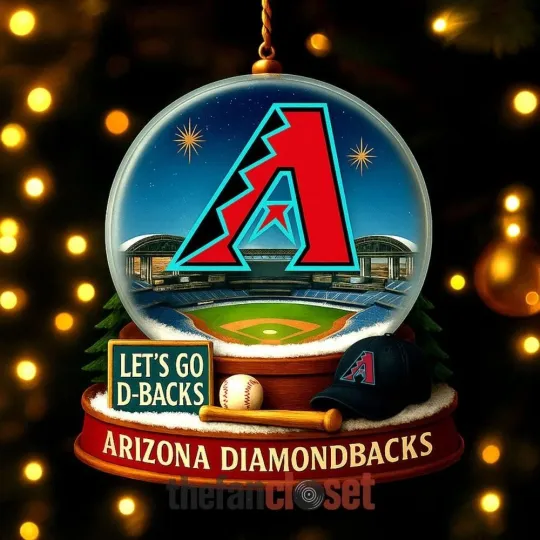 Discover Arizonna Baseball Diamondbacks Team Christmas Ornament Gift Decor