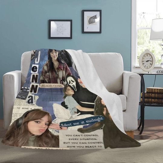 Discover Jenna Ortega Fleece Blanket