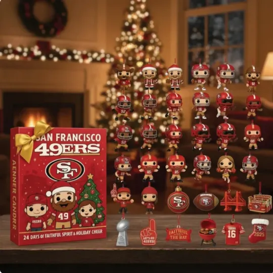 Discover 2025 Kansas Football Advent Calendar 24 Days of Christmas Countdown