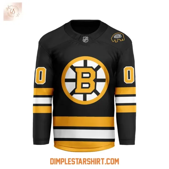 Personalized Boston Bruins New 2025-2026 Home Hockey Shirt Men's Fan Gear Gift
