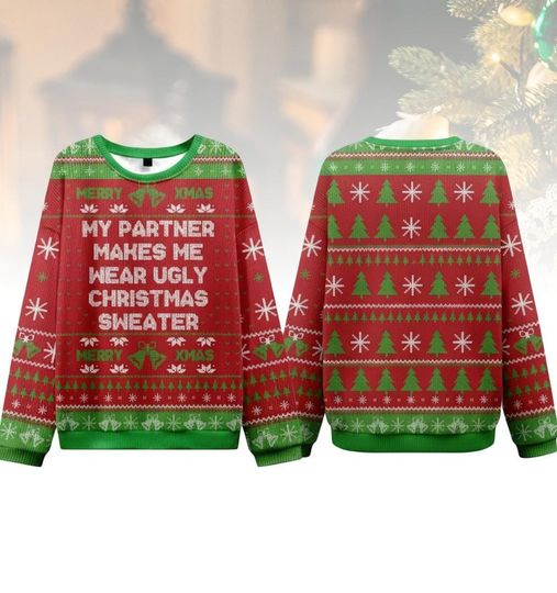 Discover Funny Quotes Christmas Ugly Sweater, Funny Holiday Sweater, Ugly Sweater For Men And Women