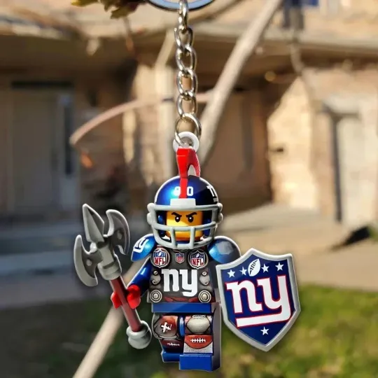 Discover Personalized New York Football Team Giants Christmas Ornament Holiday Gift Decor