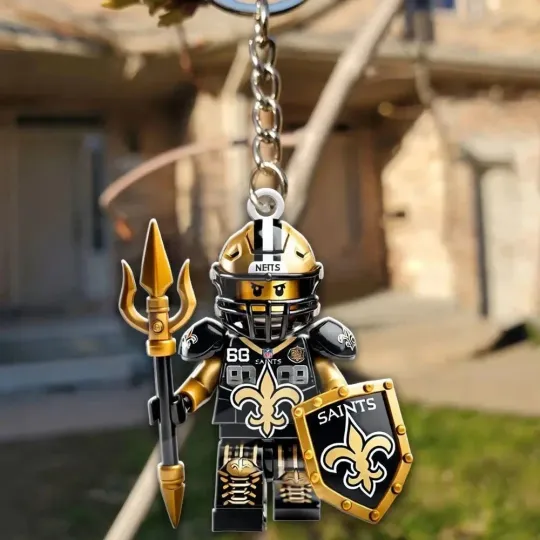 Discover Personalized New Orleans Football Team Saints Christmas Ornament Holiday Gift