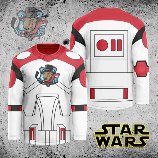 Discover Personalized Bloomington Bison X Star Wars Hockey Shirt Men's Fan Gear Gift