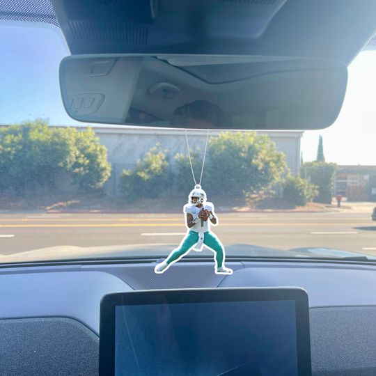 Discover Tua Tagovailoa Hanging Air Freshener/Christmas tree ornament/Stocking Stuffer/Miami