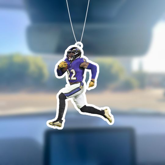 Discover Derrick Henry Hanging Air Freshener/Christmas tree ornament/Stocking Stuffer/Baltimore