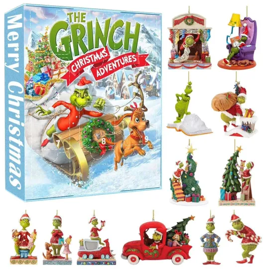 Discover funny character Advent Calendar 2025 – 24-Day Christmas Countdown with Collectible Figure