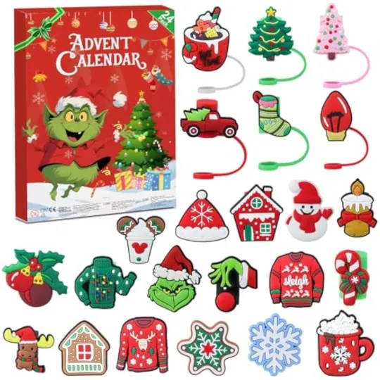 Discover Advent Calendar 2025 for Kids, 24 Days Christmas Countdown Calendar wi