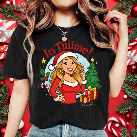 Discover All I Want For Christmas Is Mariah Carey T-Shirt, Christmas Music Shirt, Christmas Song Tee
