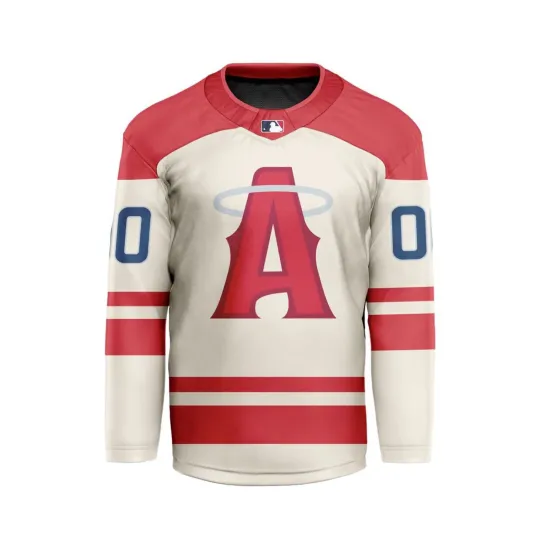 Discover Personalized Los Angeles Angels City Connect Hockey Shirt Men's Fan Gear Gift