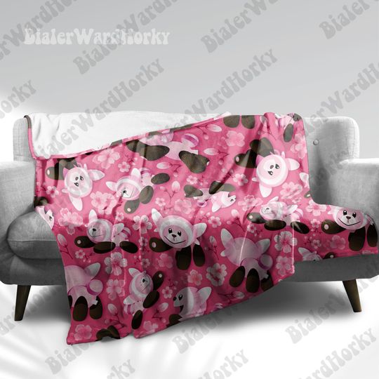 Discover Bewear Cute Fleece Blanket Normal Type Special Blanket Anime Blanket Gifts
