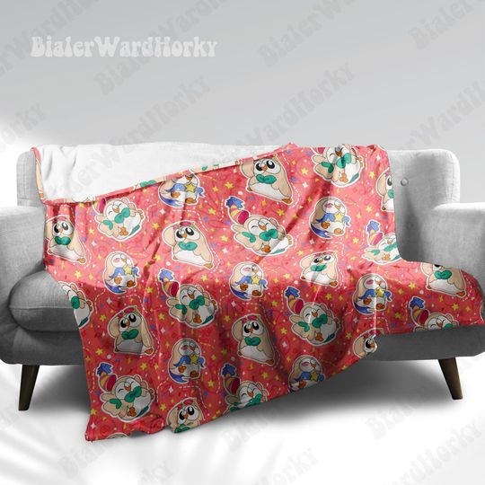 Owl Fleece Blanket: Woodland Creature, Soft Cozy Throw