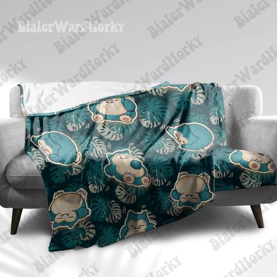 Discover Snor Chuppy Fleece Blanket Cute Type Anime Blanket Throw Blanket