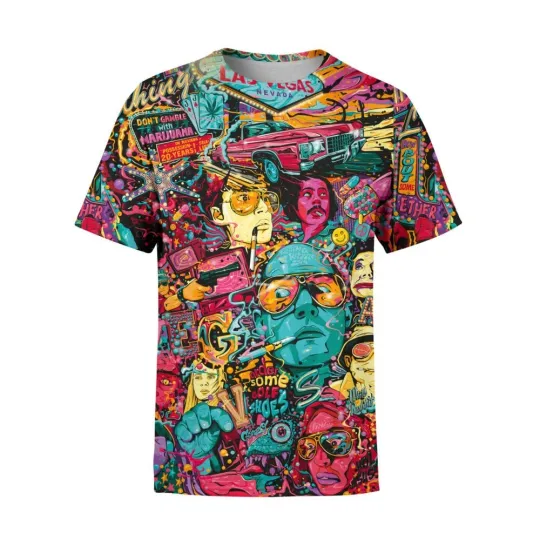 Discover Fear and Loathing 3D T-Shirt