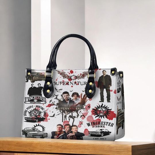 Supernatural Leather Handbag - Gift for Birthday or Travel