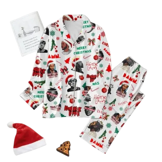 Kendrick Lamar They Not Like Us Not Enough Pajamas Set