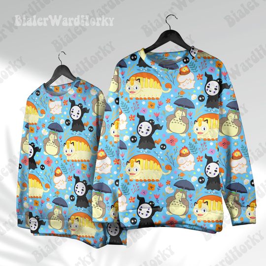 Discover Anime Character Hoodie Sweatshirt Studio Type Hoodie Shirt Anime Funny Gifts