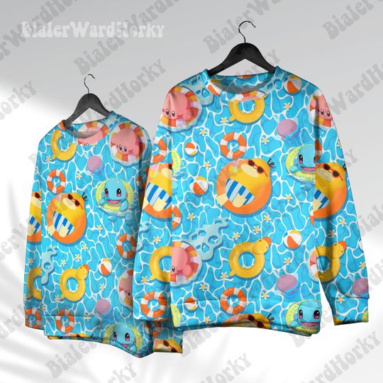 Ocean Hawaiian Hoodie: Tropical Beach Style Sweatshirt