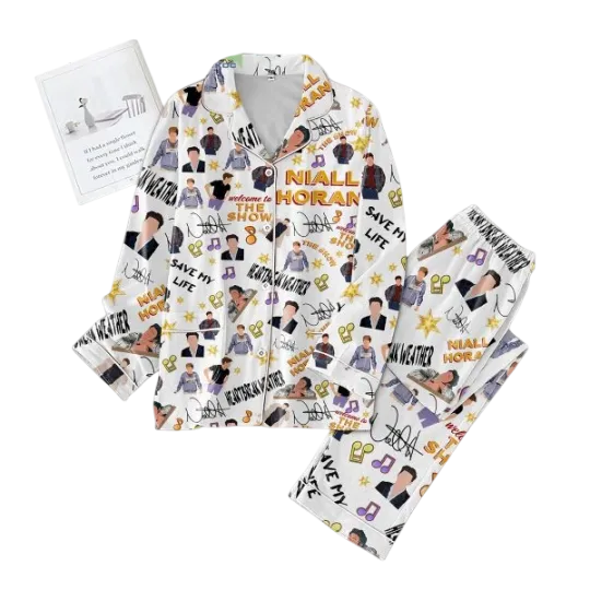 Niall Horan Save My Life Pajamas Set