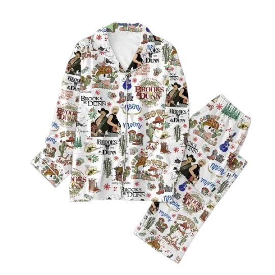 Discover Brooks038Dunn Beneath The Light Of A Neon Moon Pajamas Set