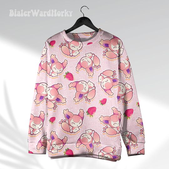 Discover Skitts Cute Hoodie Sweatshirt Shiny Shirt Anime Hoodie Gifts