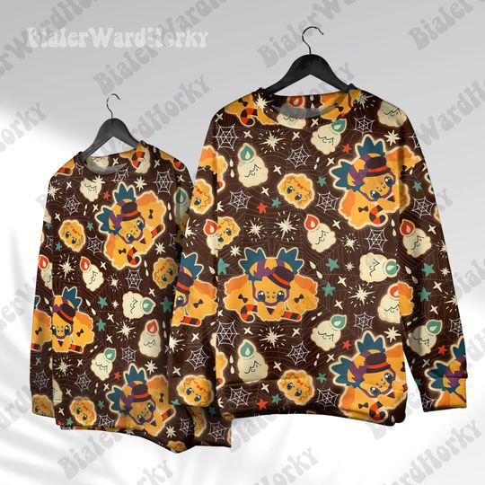 Discover Joltiky Spooky Hoodie Sweatshirt Ghost Hoodie Shirt Anime Hoodie Gifts