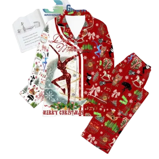 Discover Dave Matthews Band Merry Christmas Grey Street Pajamas Set