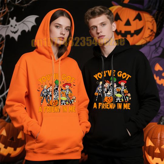 Discover Toy Story Hoodie You Have Got A Friend In Me Halloween Costume Adult Unisex Pullover Sweatshirt Casual Warm Streetwear