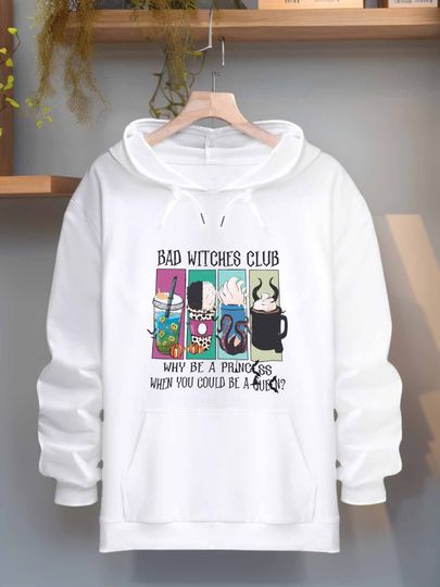 Discover Disney Women's Hoodies - Gothic Witch Guard Devil Queen, Kruela De Ville, and Jafar Halloween Costumes