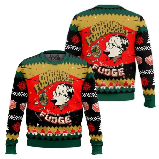 Ohh Fudge A Christmas Story Ugly Christmas Sweater