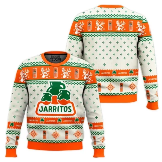 Discover Jarritos Graphic Printed Ugly Christmas Sweater