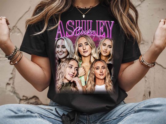 Discover Ashley Cooke Vintage Country Girl T-Shirt Nashville Concert Western Cowgirl Graphic Tee