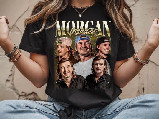 Discover Wallen Western Bootleg T-Shirt, Vintage Country Music Tee, Retro Wallen Graphic Shirt, Country Concert Outfit