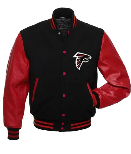 Discover Atlanta Falcons Football Baseball Jacket, Gift for Fan