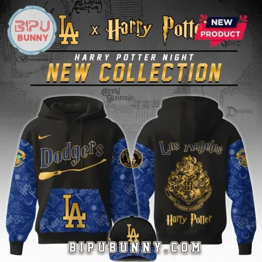 Discover Los Angeles Dodger x Harry Potter Night Game Hoodie