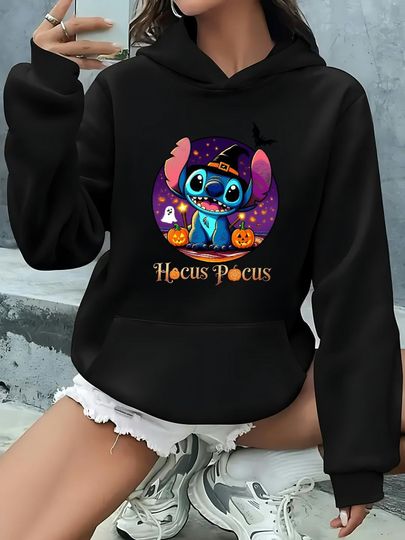 Discover Disney Has Claiming Gift Disney- Limited Halloween Women's Hooded Sweatshirt, Comfortable Material, Y, Quick-Drying