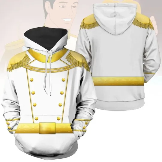 Discover Cinde Prince Charming Cosplay Costume Hoodie 3D Printed