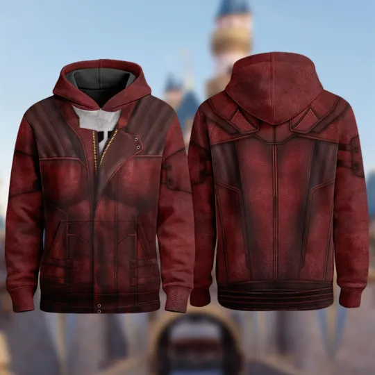 Discover Guardian Of The Galaxy 3D Costume Shirt, Peter Quill Cosplay Costume Hoodie, Hal