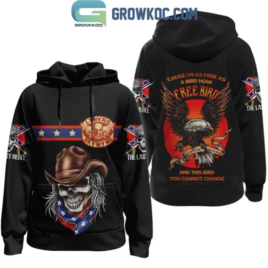 Lynyrd Skynyrd I’m A Free Bird And This Bird You Cannot Change Hoodie 3D 1