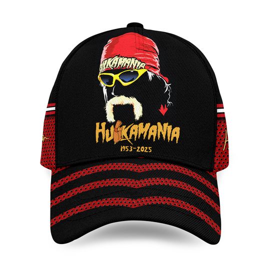 Hulk Hogan Classic Cap, Hulk Hogan Memory, Gift for Fan