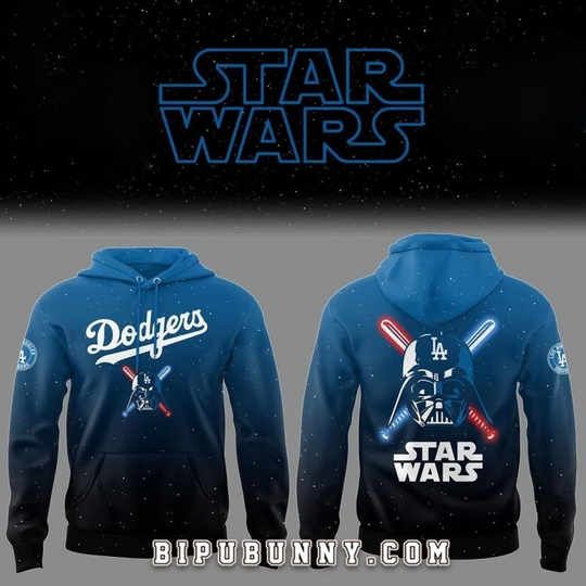 Dodger x Stars War Baseball 2025 Hoodie