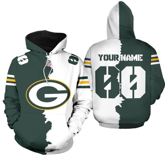 Green Bay Football Team Packerss 3D Hoodie