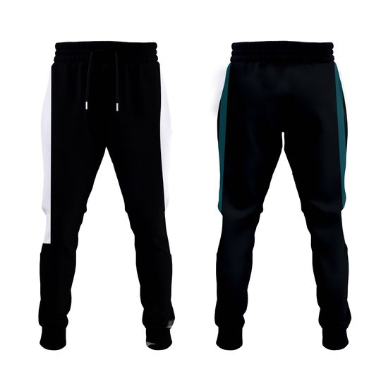 Philadelphia Football Black Men's Joggers